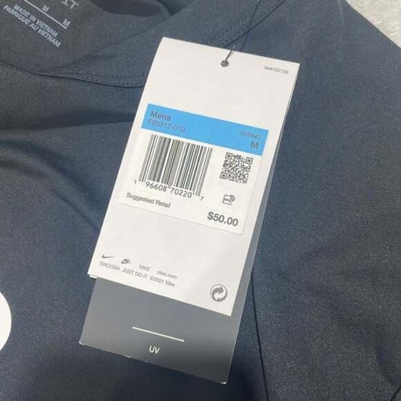 Nike Track Club Men's Dri-FIT Short-Sleeve Running Top - Picture 8 of 10